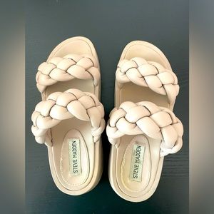 Tan Steve Madden sandals